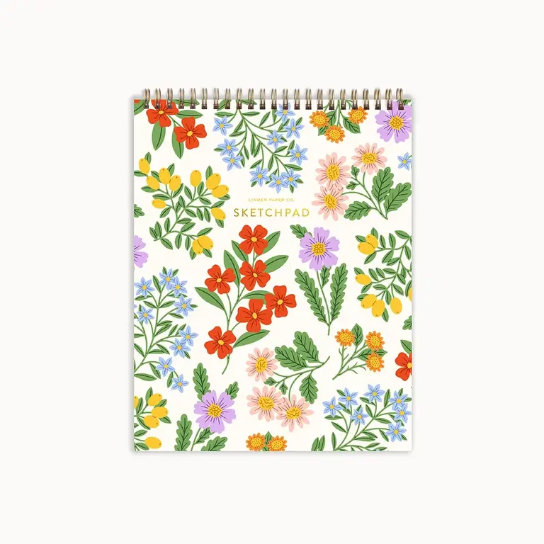 Linden Paper Linden Paper Spiral Sketchpad