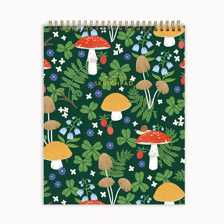 Linden Paper Linden Paper Spiral Sketchpad