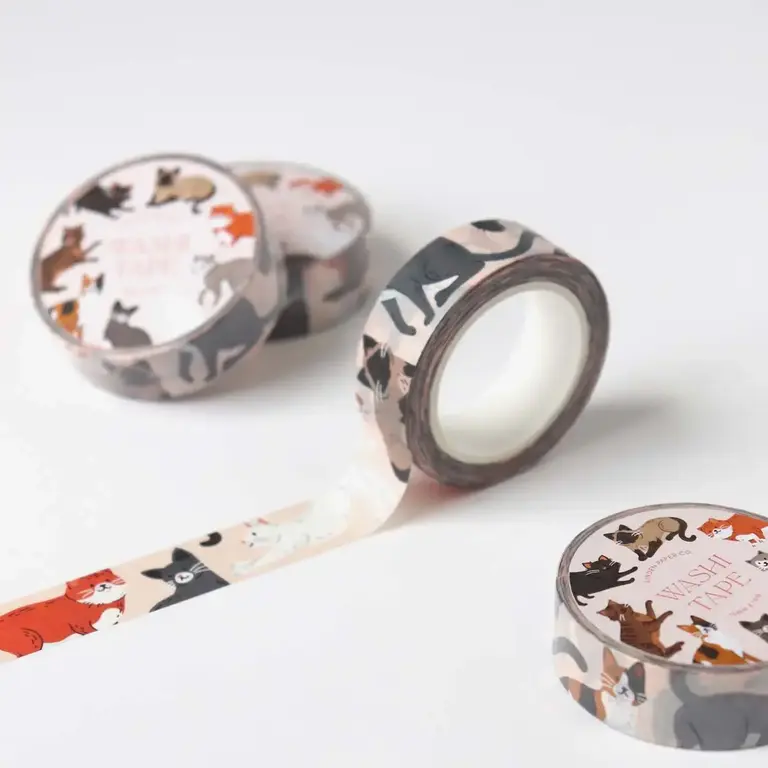 Linden Paper Linden Paper Washi Tape Cats