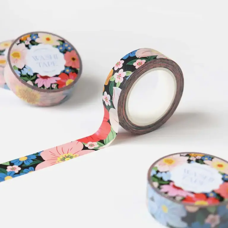Linden Paper Linden Paper Washi Tape Dahlia Dance