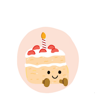 Puddle Ink Puddle Ink Strawberry Shortcake Card