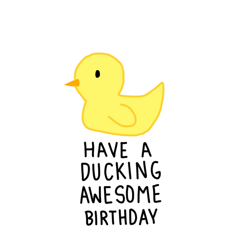 Puddle Ink Puddle Ink Ducking Awesome Card