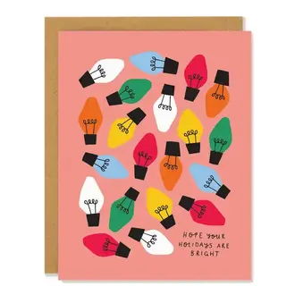 Badger & Burke Badger & Burke Christmas Lights Card