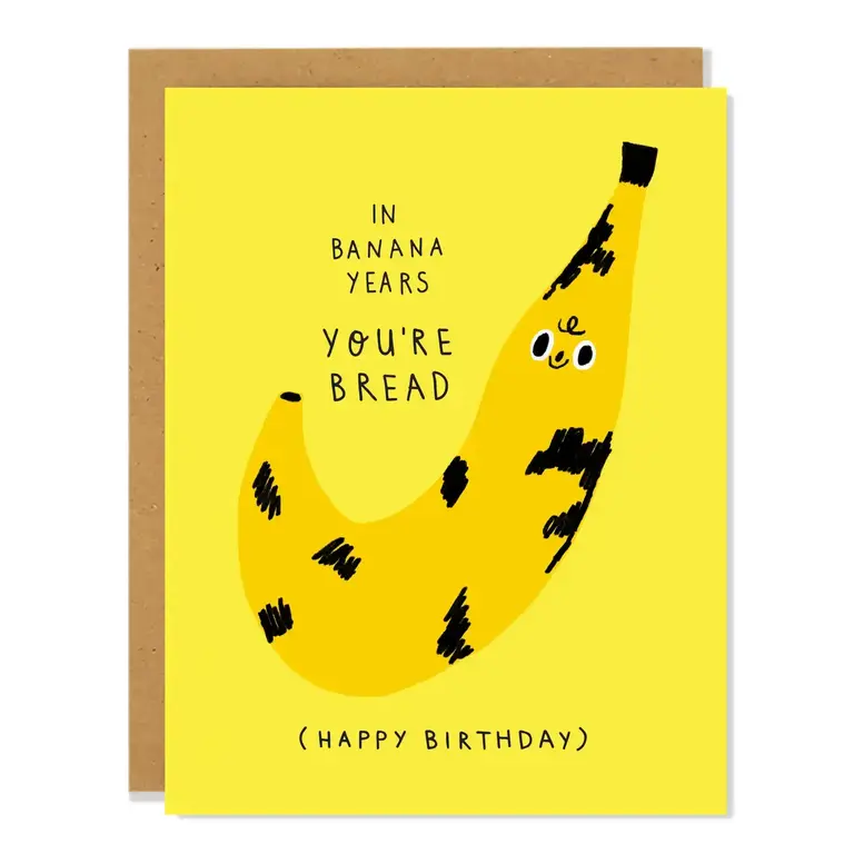 Badger & Burke Badger & Burke Banana Bread Card