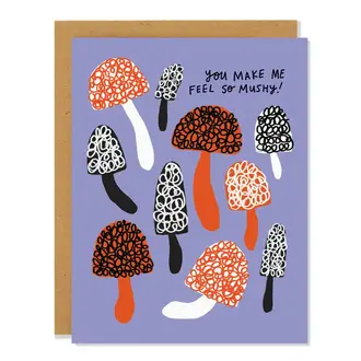 Badger & Burke Badger & Burke Mushy Feelings Card Badger & Burke Badger & Burke Mushy Feelings Card