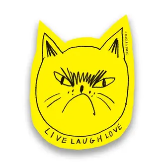 Badger & Burke Badger & Burke Live Laugh Love Sticker