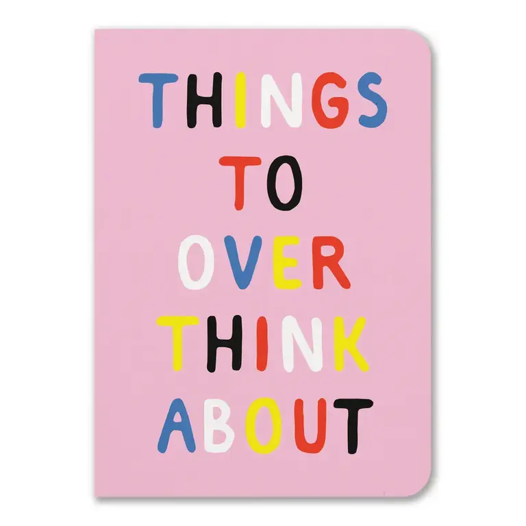 Badger & Burke Badger & Burke Things to Overthink About Notebook