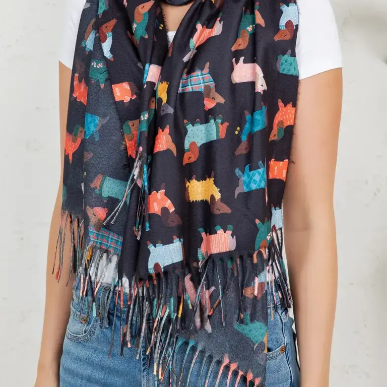 Soul LA Soul Printed Scarf