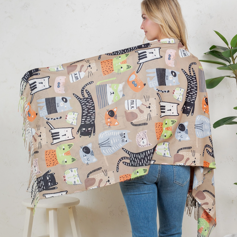 Soul LA Soul Printed Scarf