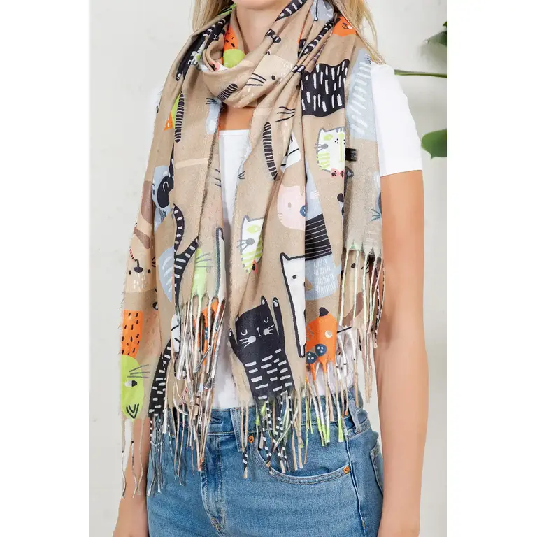 Soul LA Soul Printed Scarf
