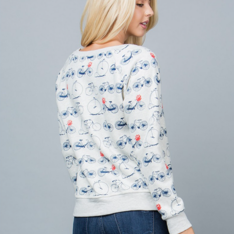 Soul LA Soul Printed Sweatshirt