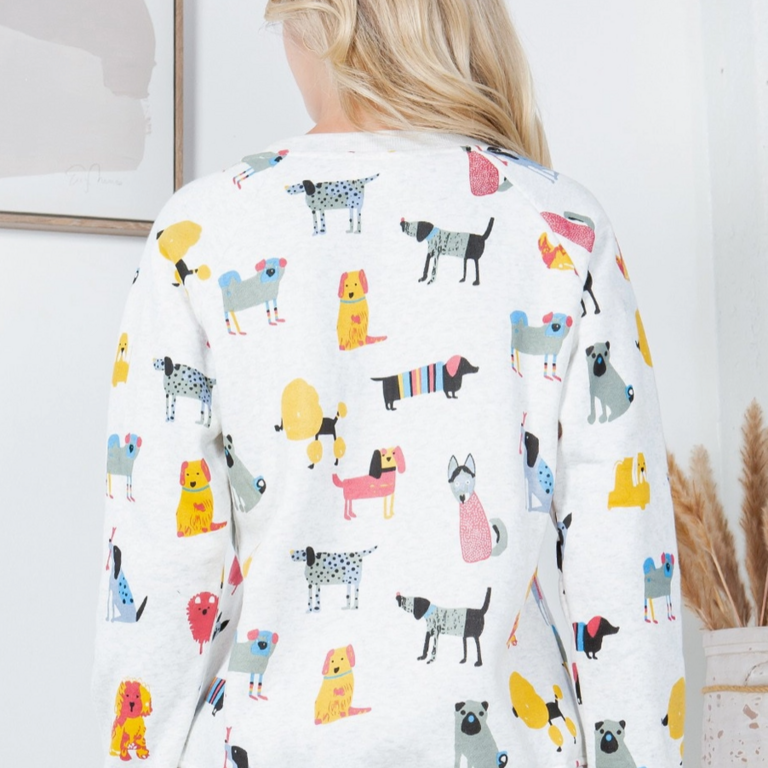 Soul LA Soul Printed Sweatshirt