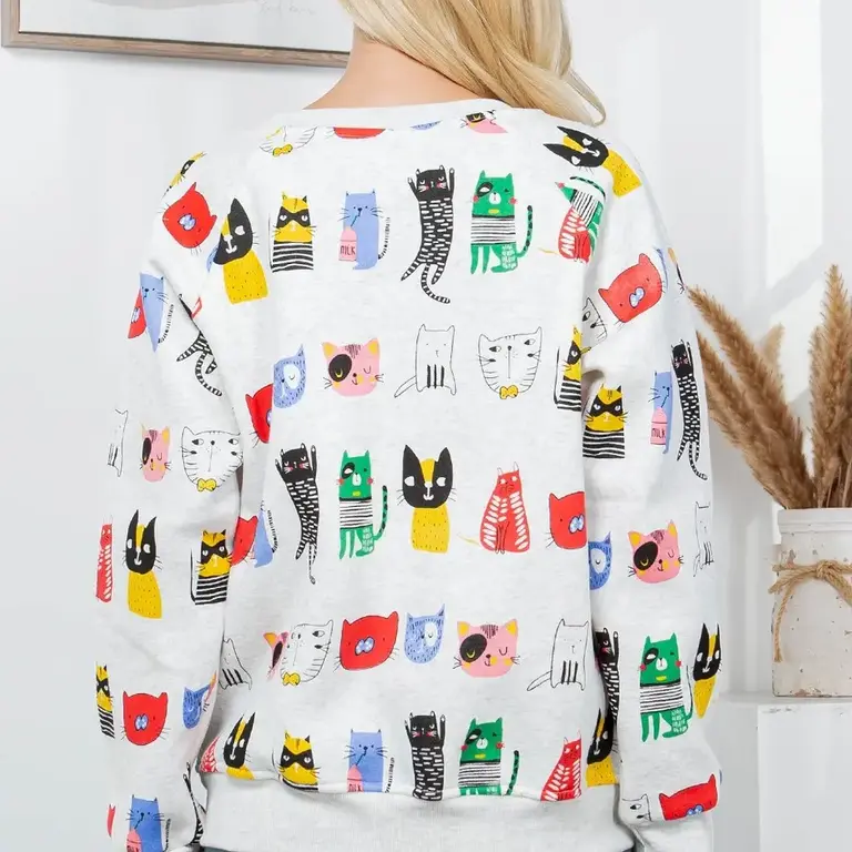 Soul LA Soul Printed Sweatshirt
