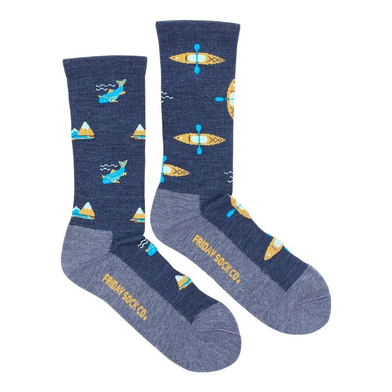 Friday Sock Co Friday Sock Co Men's Merino Socks Outdoor Activity