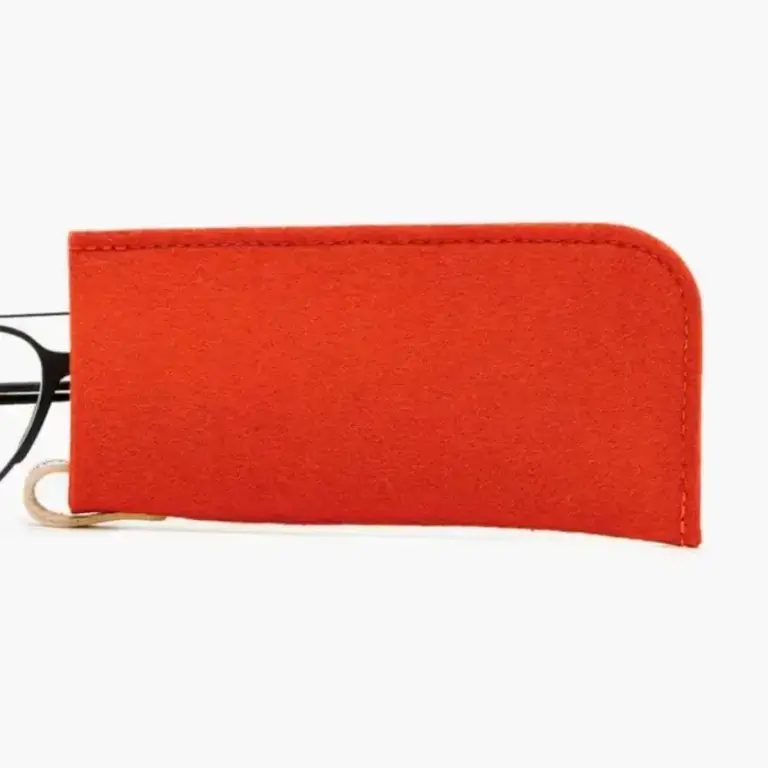 Graf Lantz Graf Lantz - Merino Eyeglass Sleeve - Orange