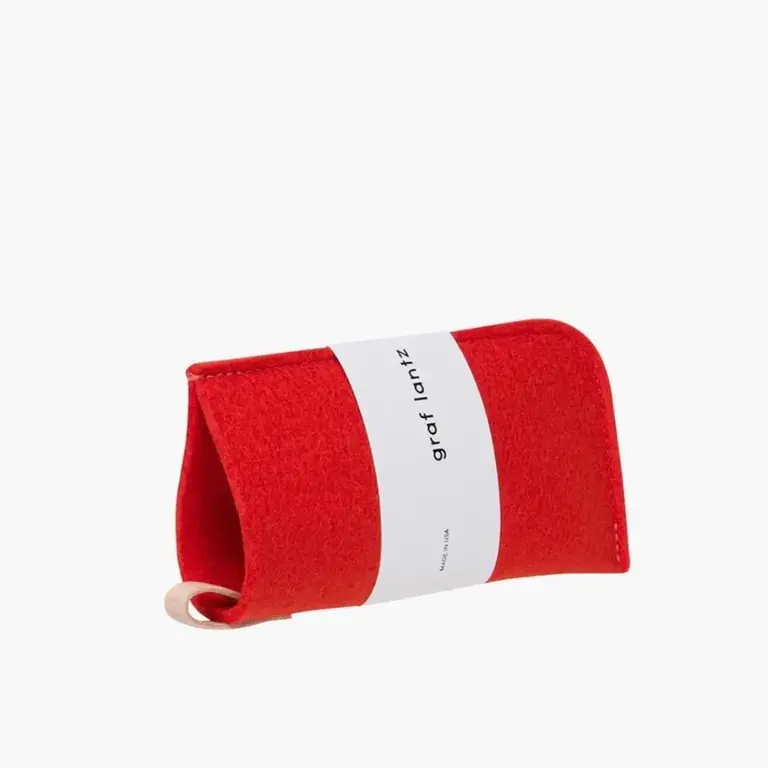 Graf Lantz Graf Lantz - Merino Eyeglass Sleeve - Orange