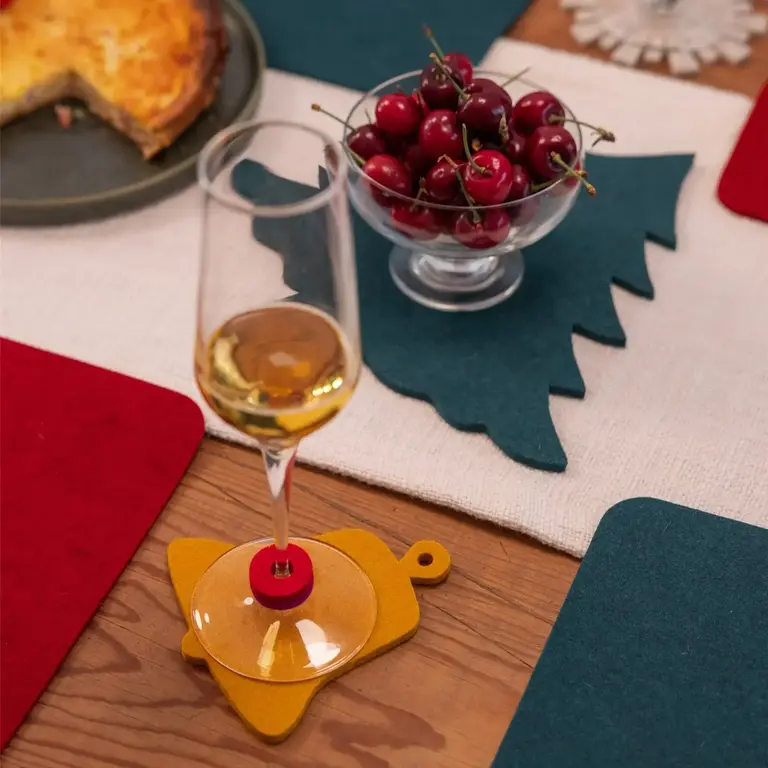 Graf Lantz Graf Lantz Merino Tree Trivet - Kombu