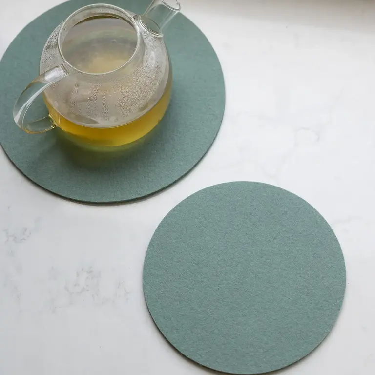 Graf Lantz Graf Lantz Merino Wool Round Trivet 8" Spruce