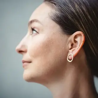 Madini Madini Organic Circle Studs