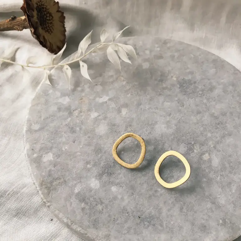 Madini Madini Organic Circle Studs