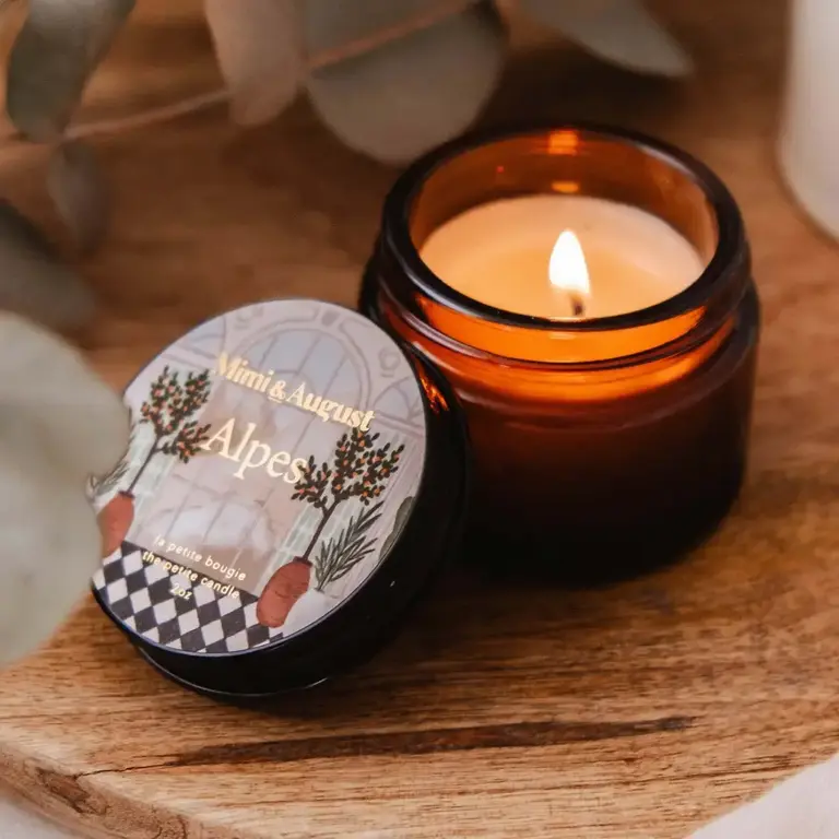 Mimi & August Mimi & August Mini Soy Candle 2oz Alpes