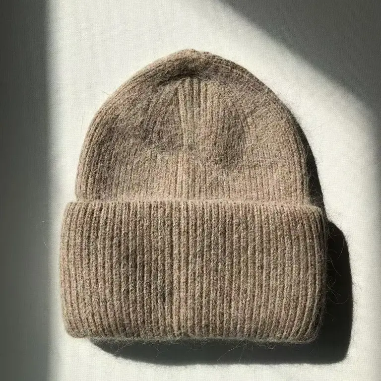 Billy Bamboo Billy Bamboo Royal Angora Wool Beanie