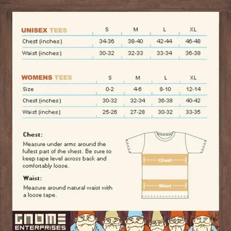 Gnome Enterprises Gnome Enterprises Unisex Tshirt Craft Bear