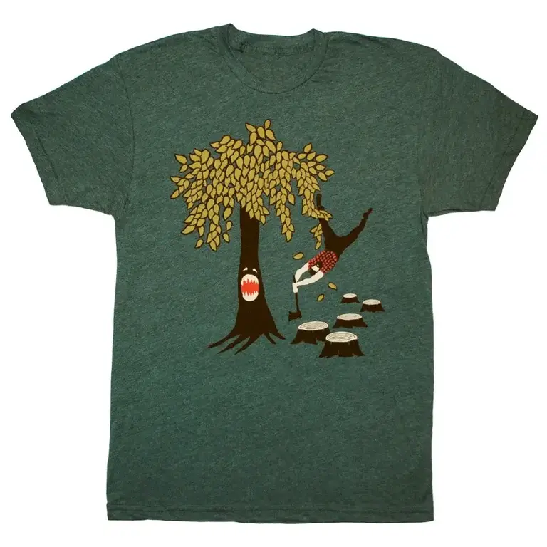 Gnome Enterprises Gnome Enterprises Unisex Tshirt Tree vs LJ