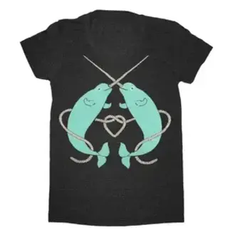 Gnome Enterprises Gnome Enterprises Women's Tshirt Narwhals
