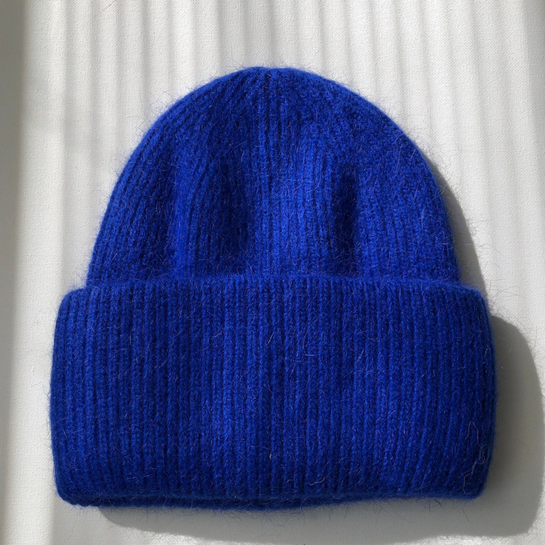 Billy Bamboo Billy Bamboo Royal Angora Wool Beanie