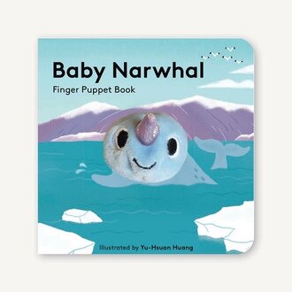 Raincoast Books Raincoast Books Baby Narwhal Finger Puppet Book