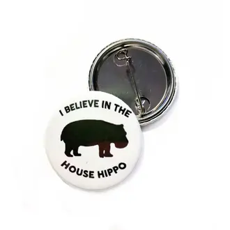 Hissing Mink Hissing Mink House Hippo Button