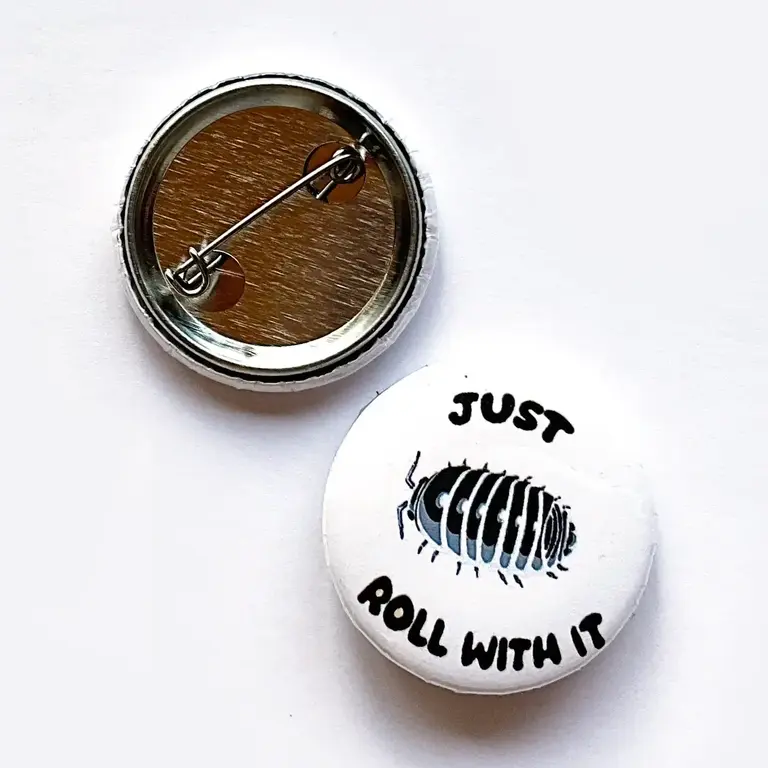 Hissing Mink Hissing Mink Roll With It Button