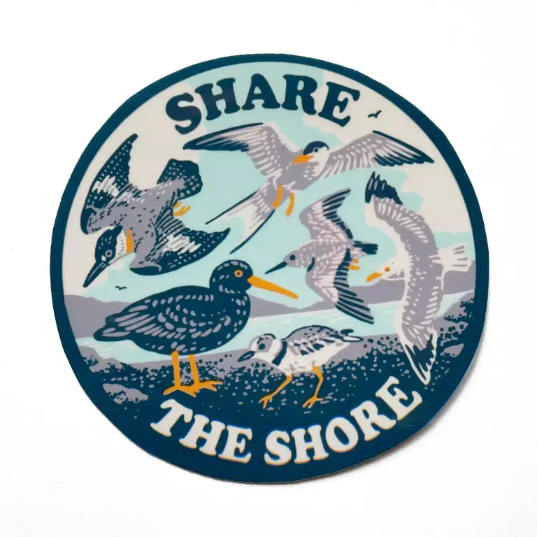 Hissing Mink Hissing Mink Share The Shore Sticker