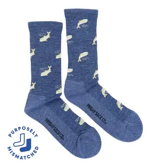 Friday Sock Co Friday Sock Co Men's Merino Socks Fish