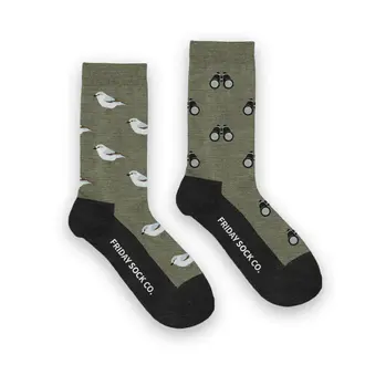 Friday Sock Co Friday Sock Co Women's Merino Socks Birdwatching