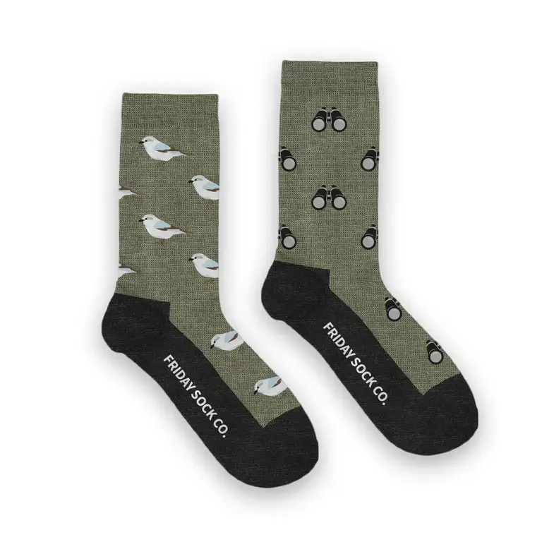 Friday Sock Co Friday Sock Co Women's Merino Socks Birdwatching