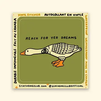 SHC SHC  Reach For Yer Dreams Sticker