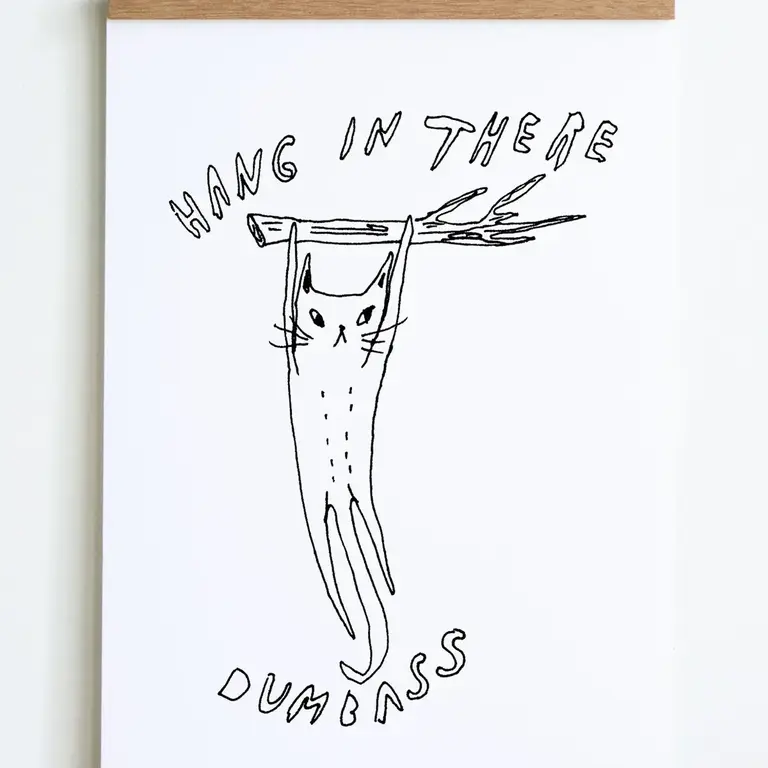 SHC SHC Hang In There Print 8x10" (Unframed)