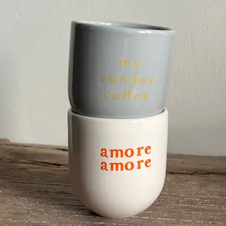 Sisi Sisi Amore Ceramic Cup 200ml