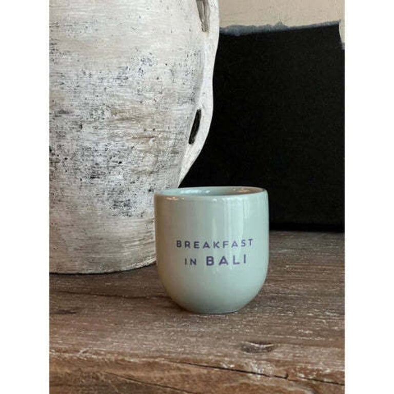 Sisi Sisi Breakfast in Bali Ceramic Cup 200ml