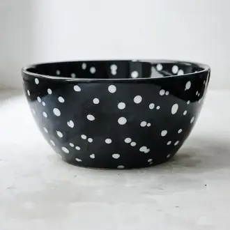 Sisi Sisi Bowl Black Splash 600ml