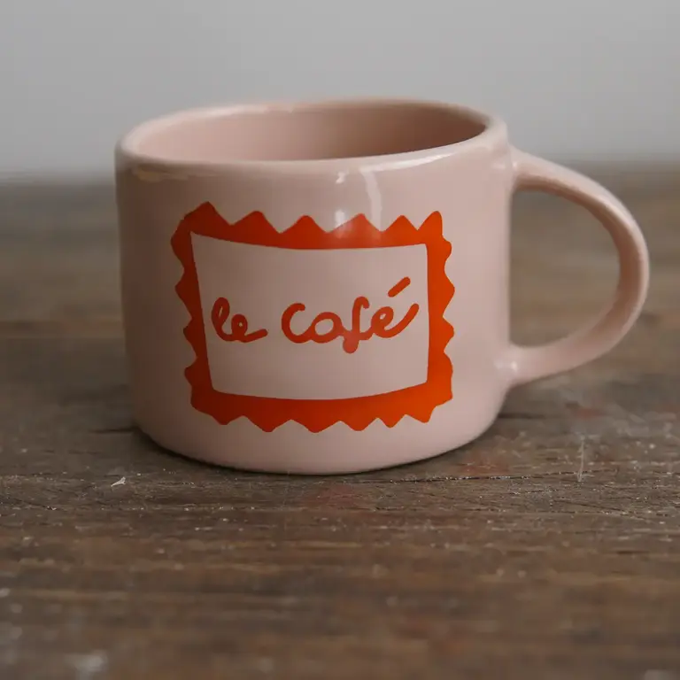 Sisi Sisi Ceramic Mug Le Café 250ml