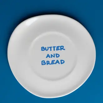 Sisi Sisi Ceramic Plate Butter and Bread 22cm