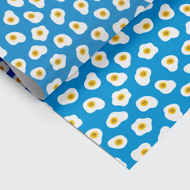 Studio Boketto Studio Boketto Gift Wrap Single Sheet - Eggs