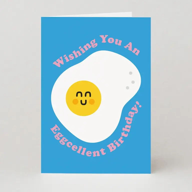 Studio Boketto Studio Boketto Eggsellent Birthday Card