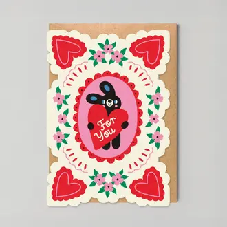 Studio Boketto Studio Boketto For You Valentine Card