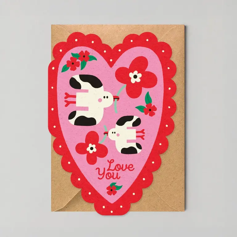 Studio Boketto Studio Boketto Love Birds Valentine Card
