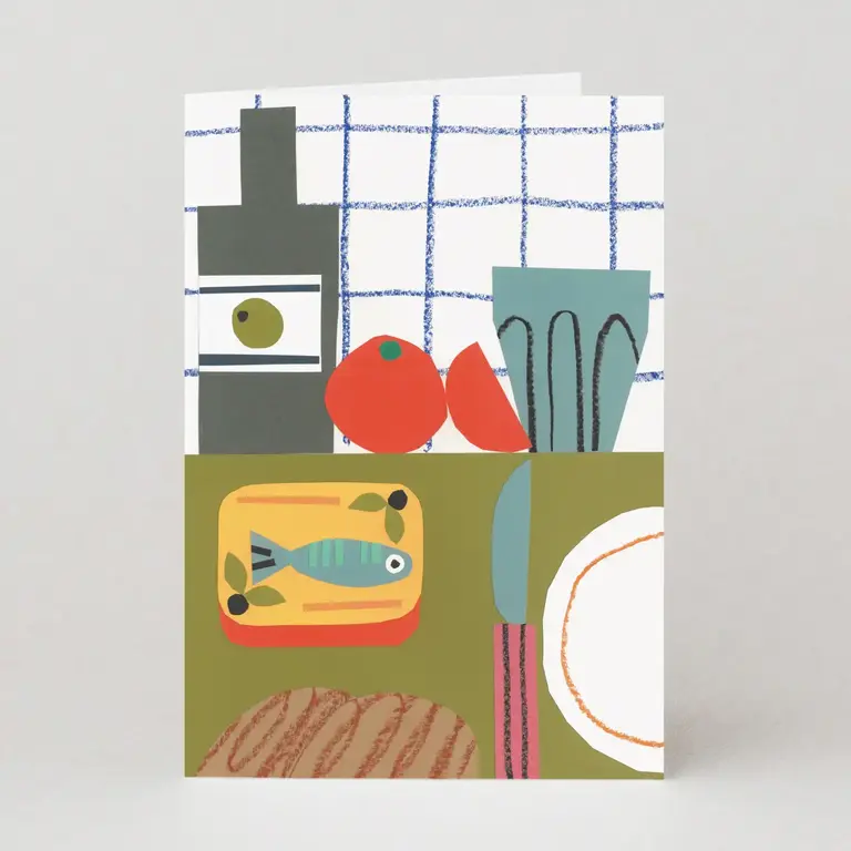 Studio Boketto Studio Boketto Tinned Fish Card
