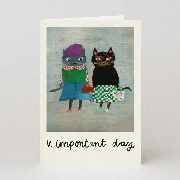 Studio Boketto Studio Boketto v. Important Day Cat Card